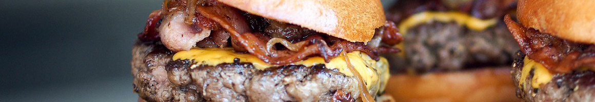Eating Burger at All American Hamburger Drive In restaurant in Massapequa, NY.